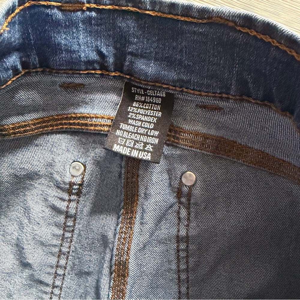 Origin Delta 68 Men's Jeans 30 Dark Wash Legit Fit - tapered Denim - Picture 8 of 9